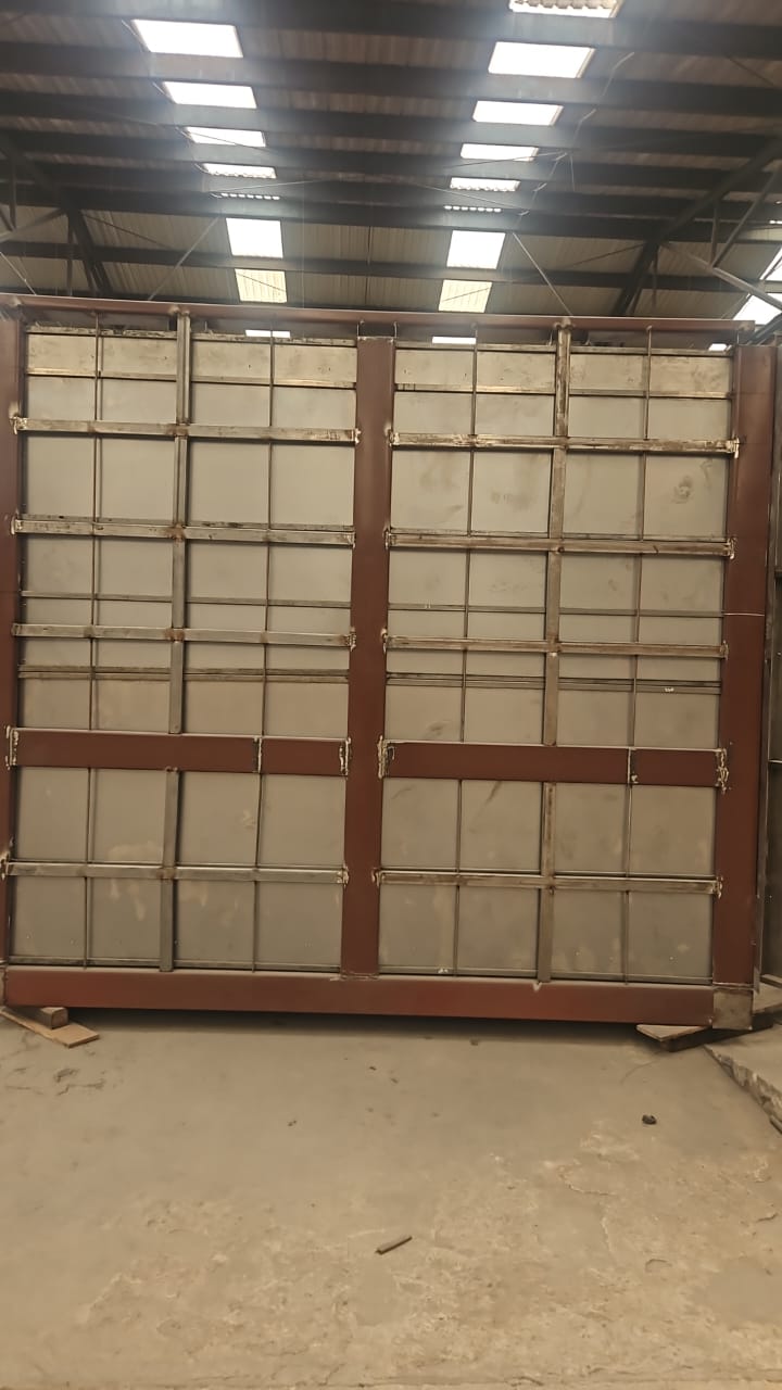 Estructura para horno de bacheo