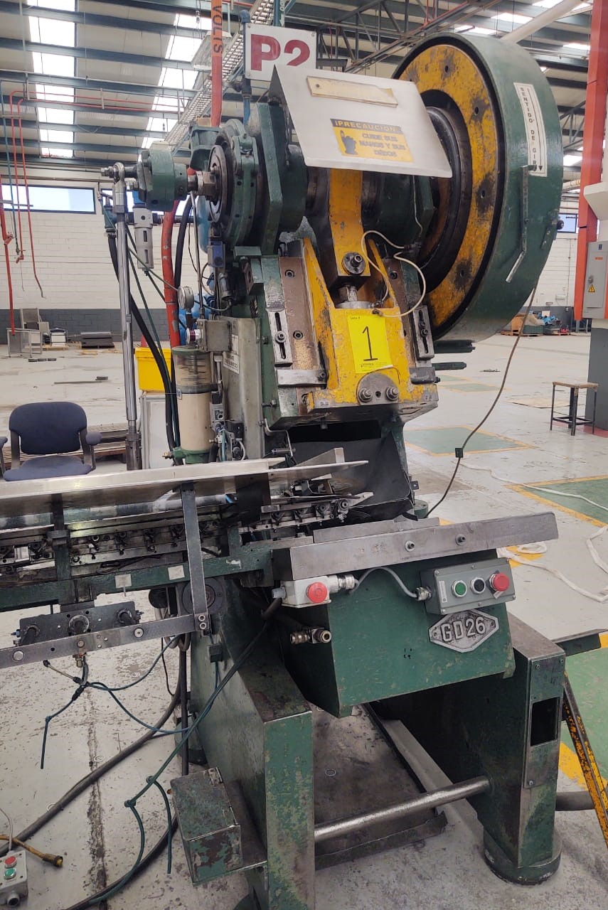 TQ5 PRENSA TROQUELADORA ITALIANA