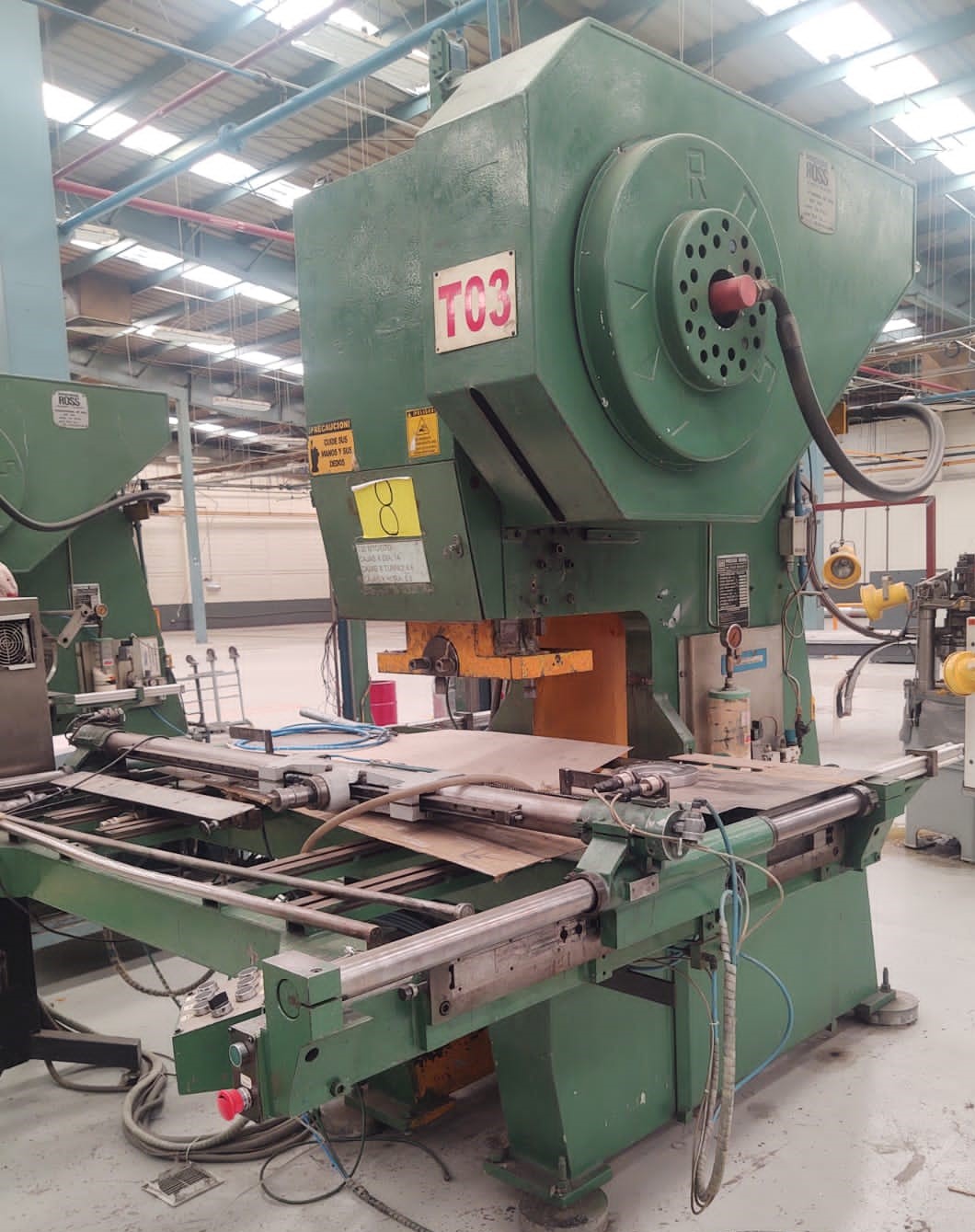 TQ6 PRENSA TROQUELADORA ITALIANA55